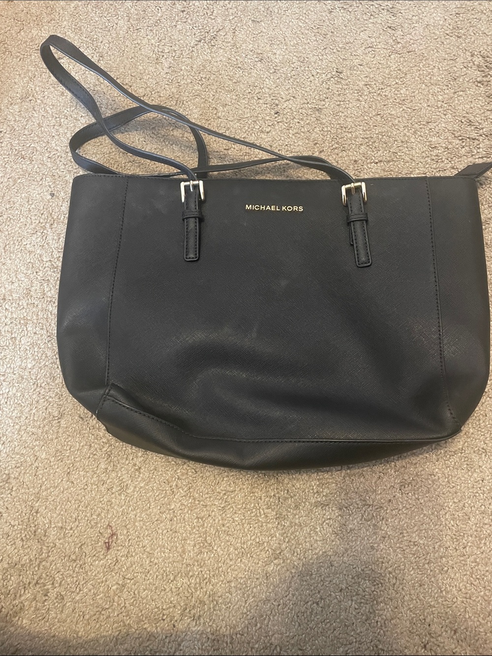Michael Kors LARGE 16” black Tote